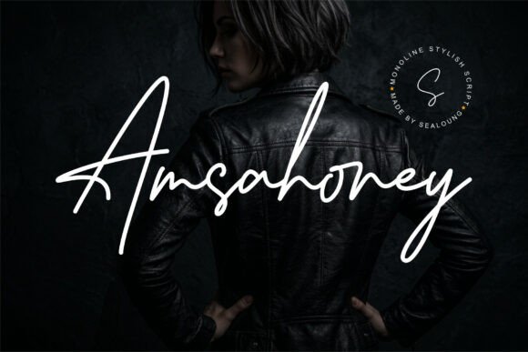 Amsahoney Font: Elevating Web Design with Elegant Script