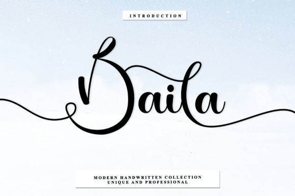 Baila Font Review: A Handwritten Typeface for Campaigns