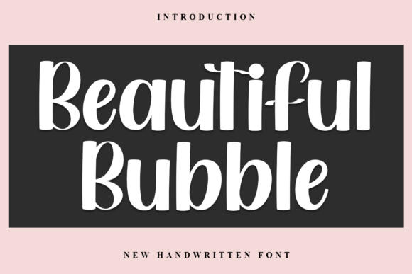 Beautiful Bubble Font for Friendly Web Design