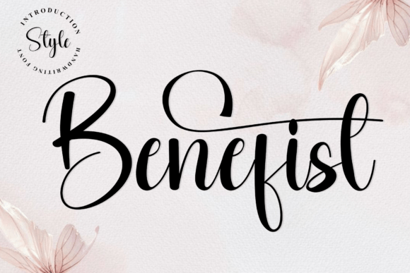 Benefist Font: Elevating Campaign Visuals with Elegant Script