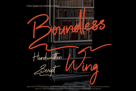 Boundless Wing Font Review: Authentic Script for Campaigns