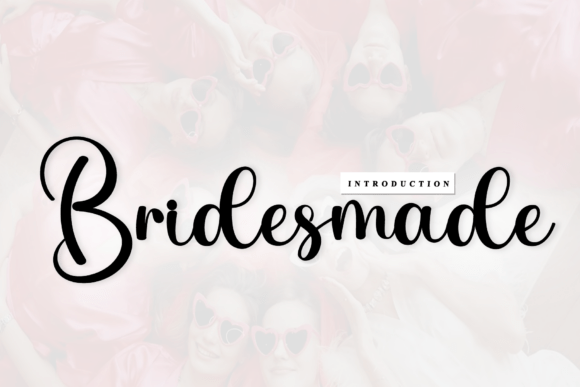 Bridesmade Font: Elevating Handmade Labels & Cards