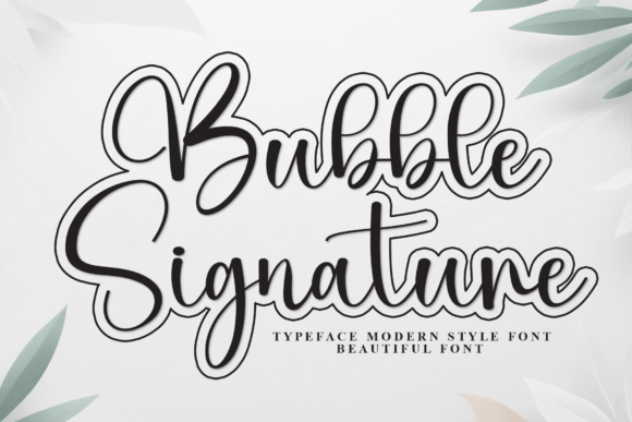 Bubble Signature Font: A Designer’s Branding Test
