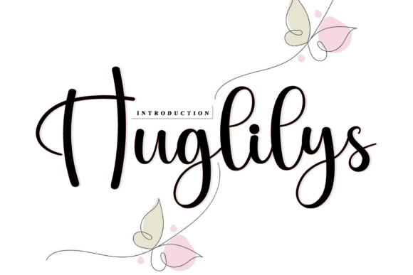 Huglilys Font: A Designer’s Take on Handwritten Branding