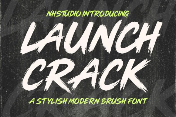 Launch Crack Font: Bold Branding for Small Business
