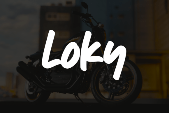 Loky Font: Boost Campaign Visuals with Bold Script