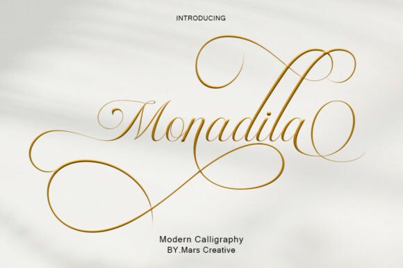 Monadila Font: A Designer’s Test for Luxury Branding