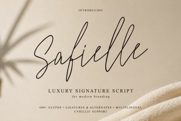 Safielle Font: Elevating Small Business Branding