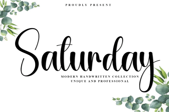 Saturdayy Font: Editorial Elegance for Modern Layouts