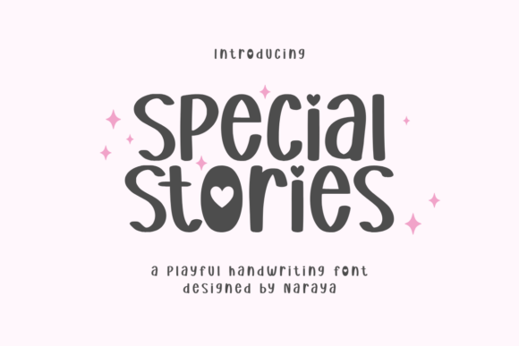 Special Stories Font for Digital Branding