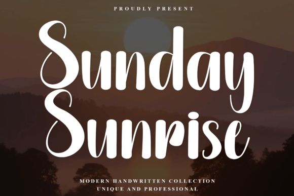 Sunday Sunrise Font: Elevating Campaign Clarity