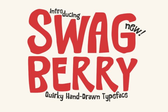 Swagberry: A Designer’s Take on This Script Font