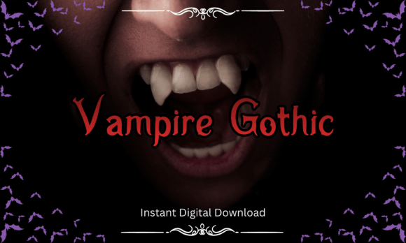 Vampire Gothic Font: Designing Dark Digital Brands